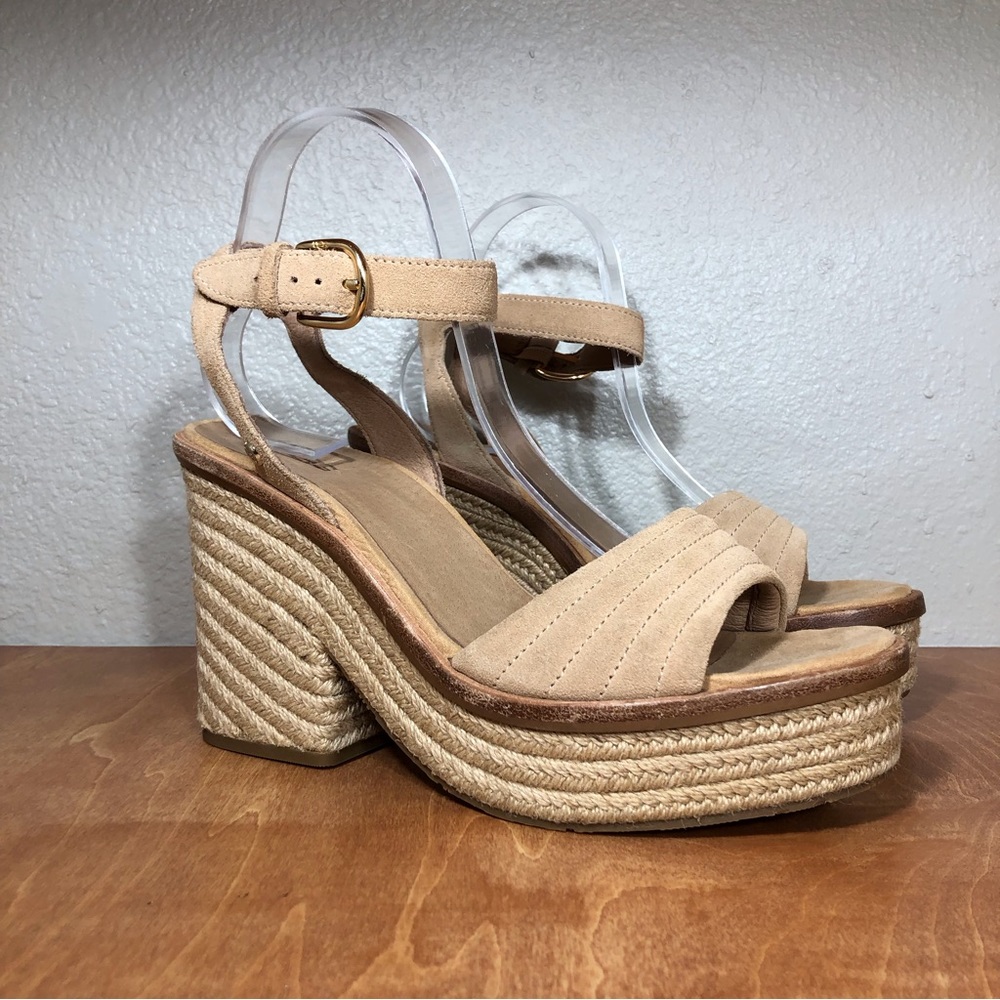 Ugg Laynce Platform Sandals Sz 10